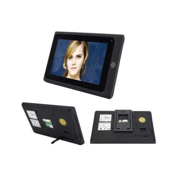 interphone video pour r1 r2 ou r3 avec lecteur d empreintes digitales cartes et telecommande 1