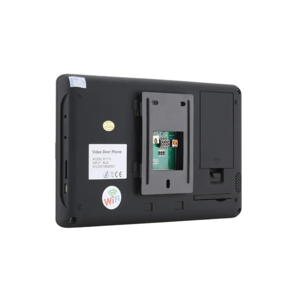 interphone video pour r6 avec cartes et telecommande 3